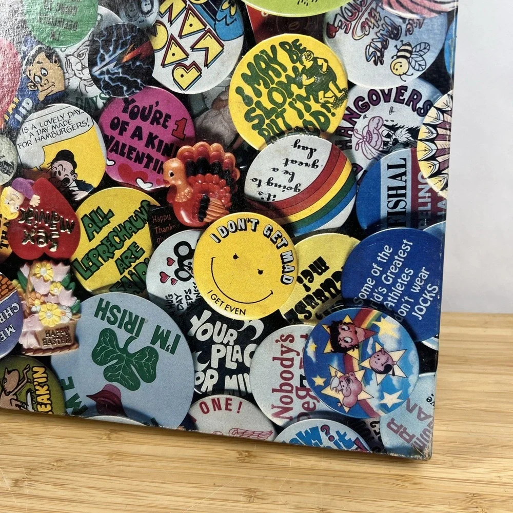 Vintage 1982 Hoyle 'Fun Buttons' 550 Piece Jigsaw Puzzle 18